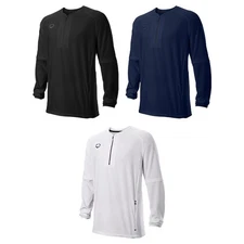 EvoShield Men’s Long Sleeve BP Cage Jacket – Baseball Warmup WB60022