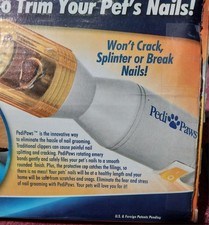 Pedi Paws Dog Cat Nail Trimmer Grinder Grooming Tool