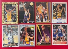 Vlade Divac - 8 Card Lot - Modern NBA Basketball Lakers Hornets (f)