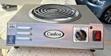 Cadco CSR3T Hot Plate Burner 120V 1500 Watts Portable Hi Power Made In USA!