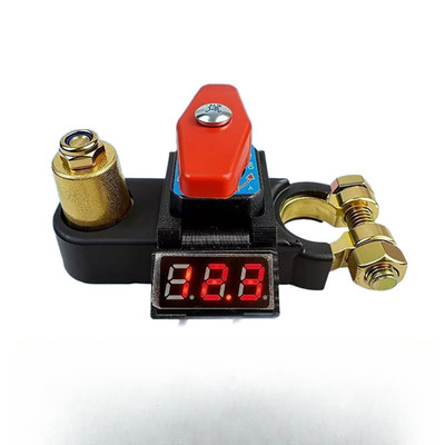 Minuspol Netzschalter Reinkupfer Bau 12V 24V KFZ Einsatz