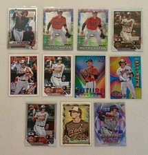Adley Rutschman RC Lot of 11! Sepia, Bowman Chrome, Bowman’s Best