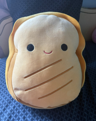 Squishmallows Lil Gouda Cheese Plush Stuffed Toy Small Yellow/Beige Age 3-5