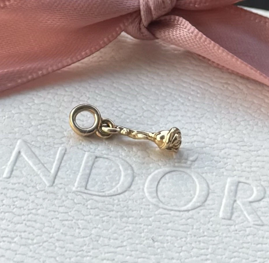 Original Pandora ME Anhänger „Rose“ vergoldet #762467C00 - Bild 2 von 2