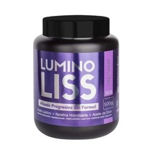 LUMINO LISS Alisado Progresivo Sin Formol 500ml Keratina Brillo Espejo