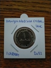 Verenigde Arabische Emiraten 1 Dirham 2022 , UNC (B)