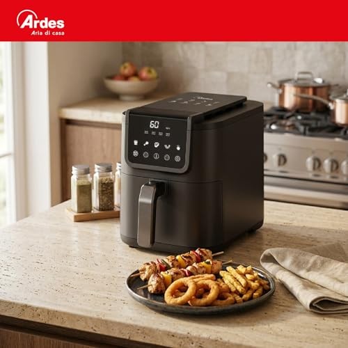 (TG. 5 L) Ardes ARFRYA10L INFINITY – Friggitrice ad aria sottile XL da 5 litri foto 3