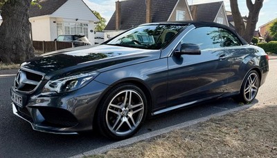 Mercedes-Benz E220 AMG 2.1 diesel automatic Convertible 66700 miles FSH 2014