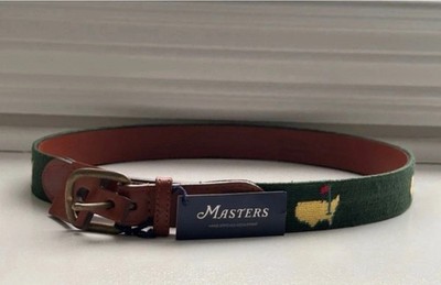 2026 MASTERS GREEN AMEN CORNER BELT SMATHERS/BRANSON - Size 34 | eBay