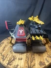 Vintage 1988 G.I. JOE ARAH Cobra Destro's Demon Tank Missing 3 Pieces And Figure