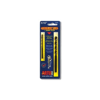 ARTU Porcelain Plus 5/16 in X 4-1/2 in L Tungsten Carbide Tipped Glass and 01440