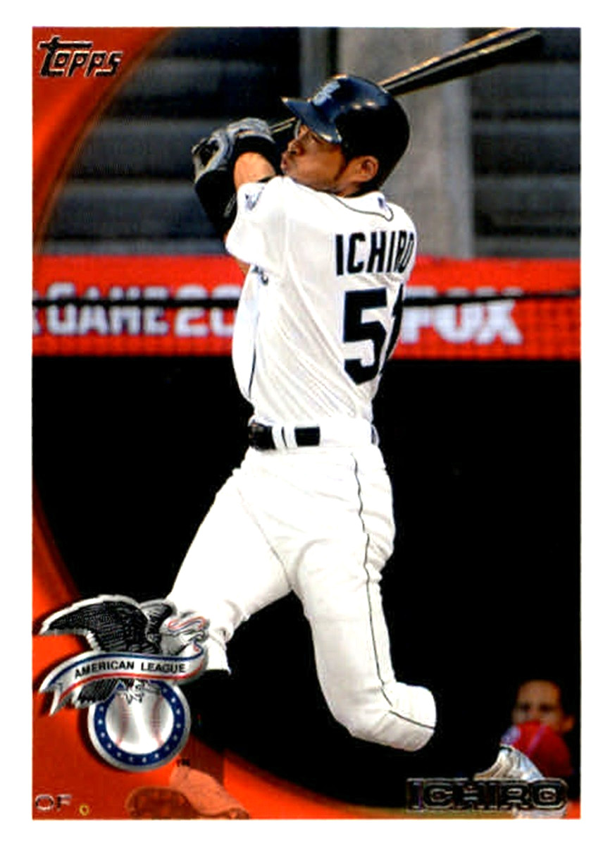 2010 Topps Update #US130 Ichiro Suzuki Seattle Mariners HOF
