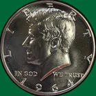 1964 Kennedy Half Dollar Silver Proof PF Coin #43192