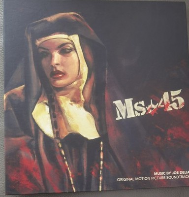 MS. 45: (Joe Delia) Original Soundtrack Coloured Vinyl LP  Death Waltz Records