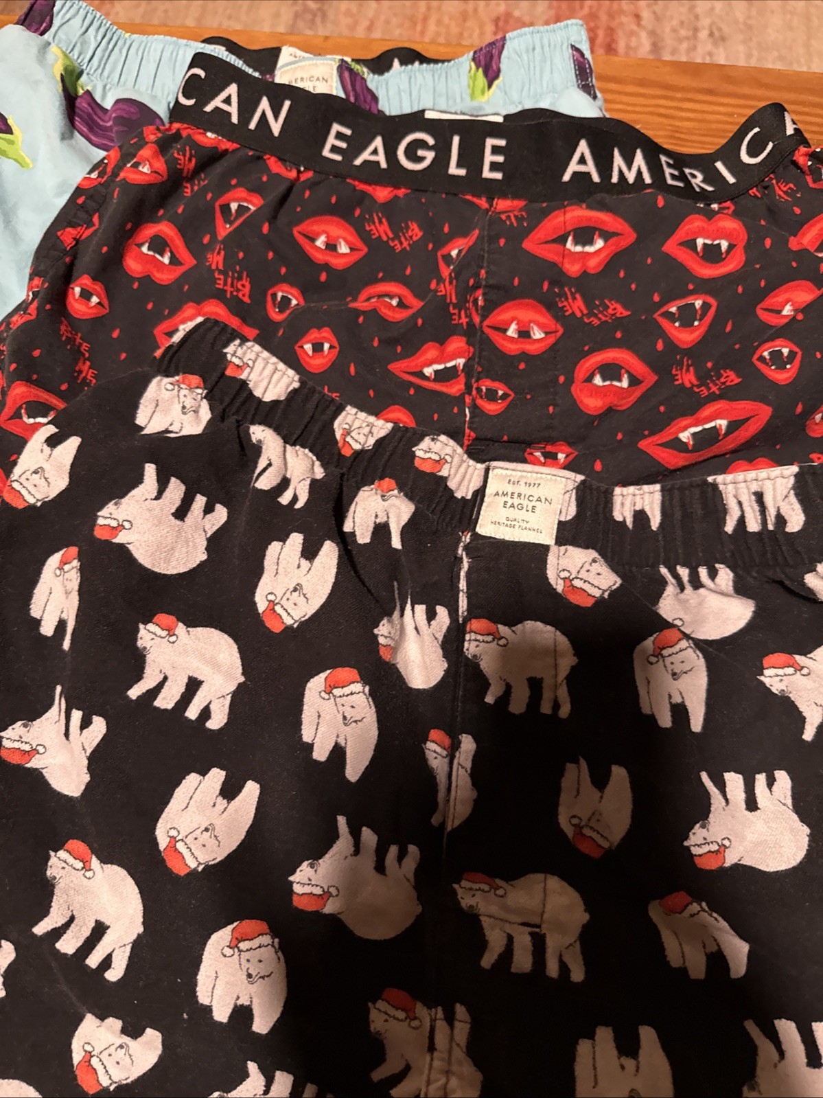 american eagle small designed boxes shorts - image 3