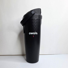 Owala 30 oz FreeSip Sway Golf Travel Tumbler Water Bottle Black - NEW