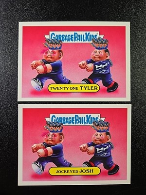 Twenty One Pilots Stressed Out Ride Heathens 2017 Garbage Pail Kids 2 Card Set