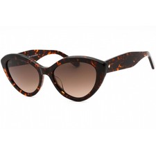 Kate Spade Women's Sunglasses Havana Plastic Cat Eye Frame JUNI/G/S 0086 HA