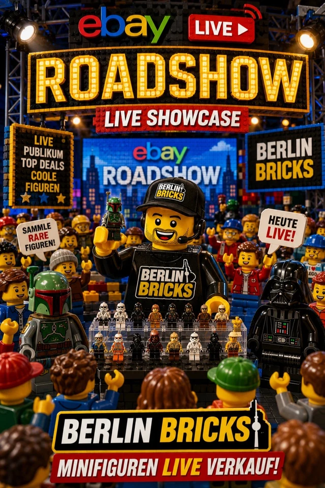 Live von der eBay Roadshow! Jede Menge Star Wars!