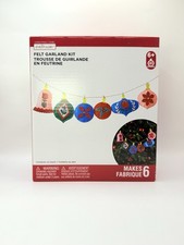 Holiday Christmas Felt Garland Kid  s Craft Kit