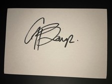 George Bower - All Blacks Rugby Signed Card