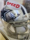 Dak Prescott Signed Dallas Cowboys Riddell Speed Mini Helmet Authentication Holo