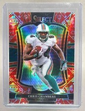 Chris Chambers 2025 Panini Select #199 Lucky Envelope Prizm Premier Level /8