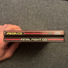 Final Fight CD - SEGA Mega CD - PAL UK - Complete And In Very Good Condition