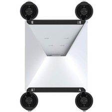 Starlink Mini Suction Cup Mount for Car Sunroofs or Windows Secure Satellit...