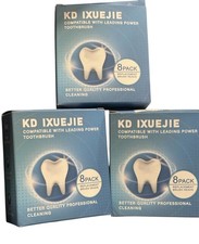 24 Lot Replacement Toothbrush Heads Compatible with Phillips Sonicare Snap-on