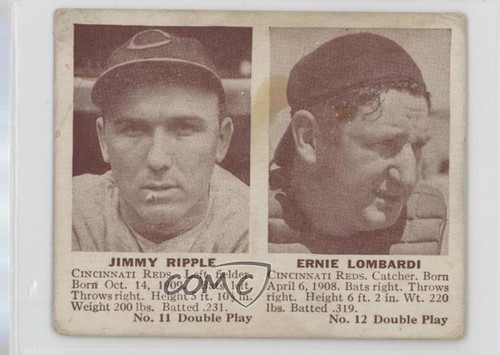 1941 /12 Ripple/Ernie Lombardi #11