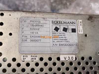 1PC USED ECKELMANN industrial computer PRODOS Fast transportation