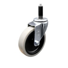 4 Inch Thermoplastic Rubber Wheel 1 Inch Expanding Stem Caster SCC