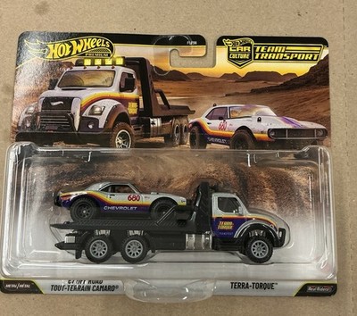 2026 Hot Wheels Team Transport 67 Off Road Camaro & Terra-Torque Truck