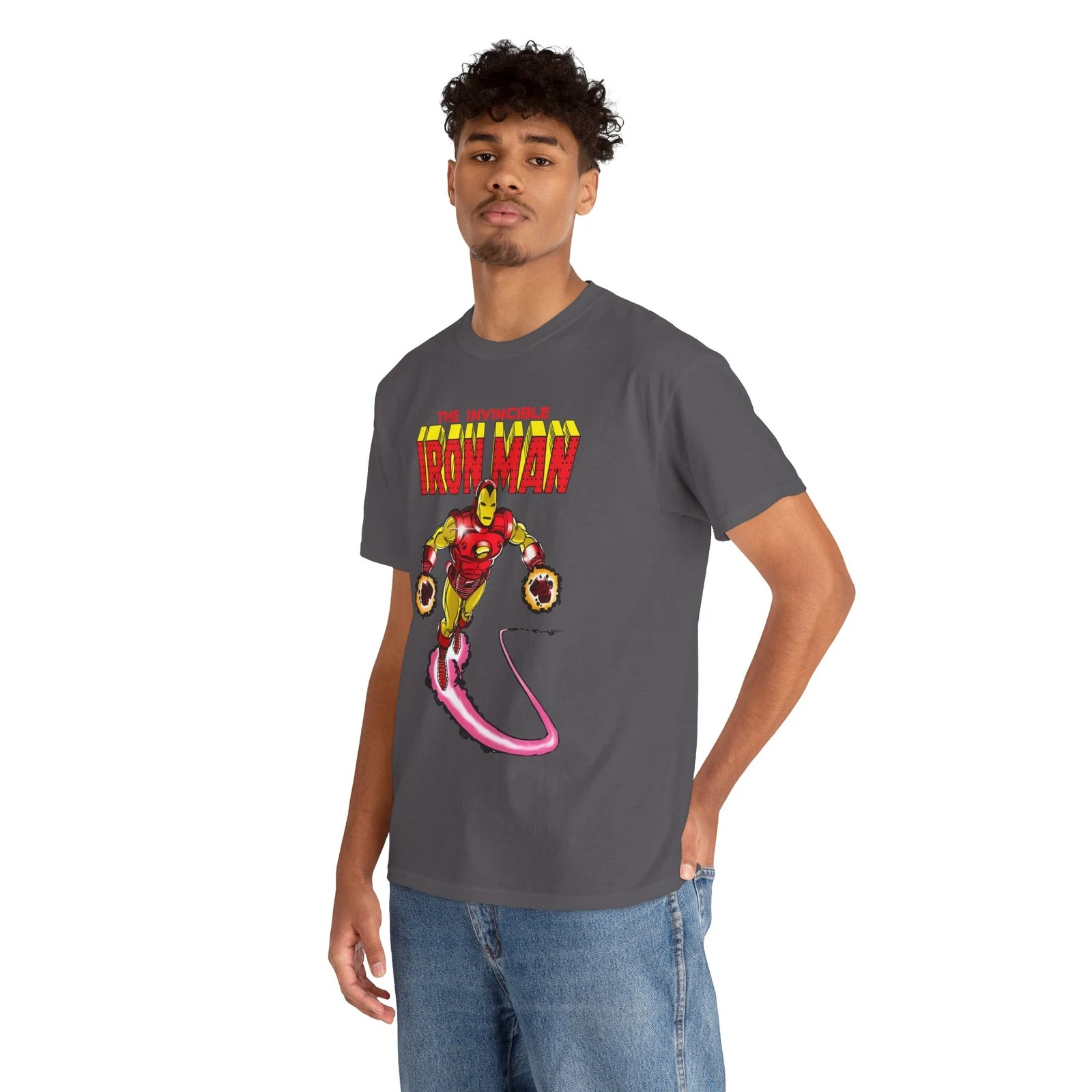 Iron Man T-Shirt - George Perez Art - Tony Stark - Marvel Comics - MCU