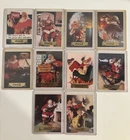 Vintage 1993 Coca Cola Series 1 Collect-A-Santa Complete Card Set S1-S10