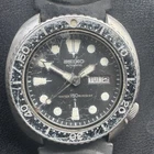 Vintage Seiko 6309-7049 Turtle Diver Watch 150M Automatic Not Running For Parts