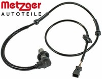 Metzger 0900095 Sensor FüR Raddrehzahl ABS Sensor Raddrehzahl FüR Audi FüR VW