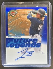 2024 Panini Prospect Edition Tre Morgan Future Legends Signatures Blue Auto #/49