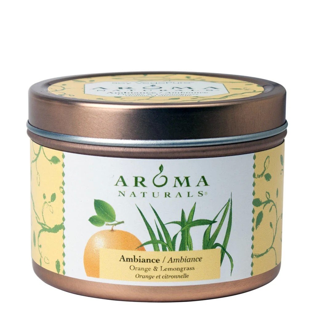 Aroma Naturals Travel Tins Candle Ambiance Lemon 1 Контейнер 2790₽