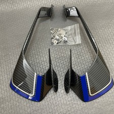 For Yamaha YZF R1 GP YZFR1 2020-2025 Side Winglets Wing Spoiler Fairing Blue