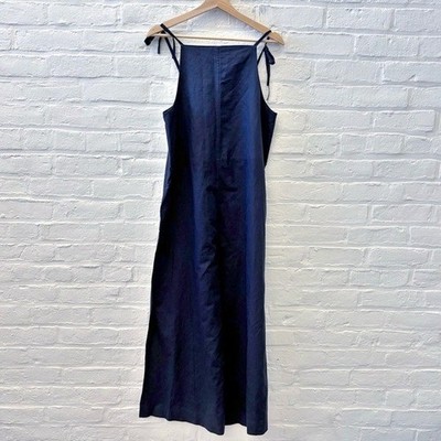 chinese dress ladies COS blue shift dress Size 34 US 4 ladies  Afashionistastore