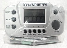 Oceans Thirteen Electronic Casino Game Vintage Retro-Blackjack, Poker & Baccarat