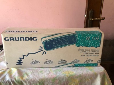 Grunding RR1250 Vintage x Dual Plate Cassette Radio Recorder Collection