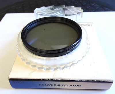 Hoya 55mm Circular Polarizer (PL) Filter   Vintage / new old stock
