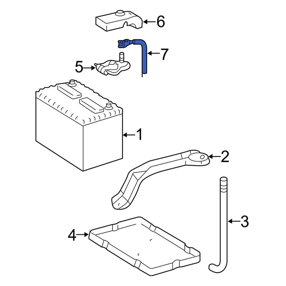 For Toyota Camry 2012-2017 Toyota 8212206190 Battery Cable Foto 2 de 2