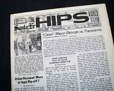 Rare COUNTERCULTURE Santa Fe New Mexico Desert Communes 1971 Hippie Newspaper