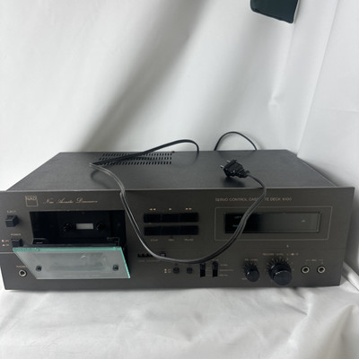 super RARE NAD 6100 JAPAN Cassette Deck metal faceplate ''New-Acoustic-Dimension''