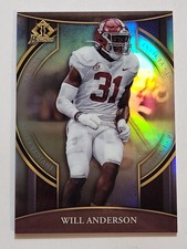 2022 Bowman University Chrome Football Invicta Insert #BI-3 Will Anderson