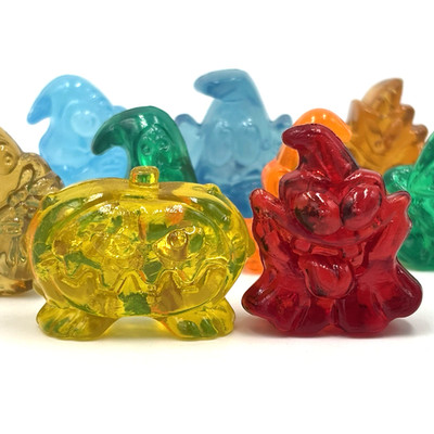 9 Clear GHOSTS from Gogos Crazy Bones New Generation Series
